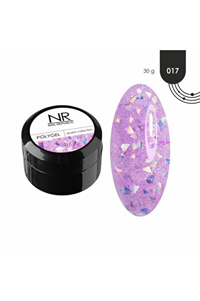 Nail Republic Kalıcı Oje Protez Tırnak PolyGel 017 Quartz collection (30 ml) ...