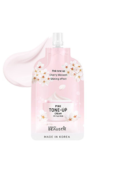 BEAUSTA Pink Tone Up Cream – Anında Beyazlatıcı Etki, Ton Eşitleyici Ve Yoğun...