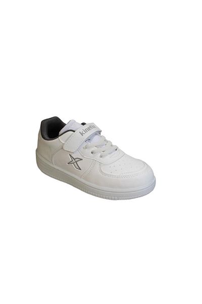 Kinetix KINETIX Kids White Leather Velcro Sneakers