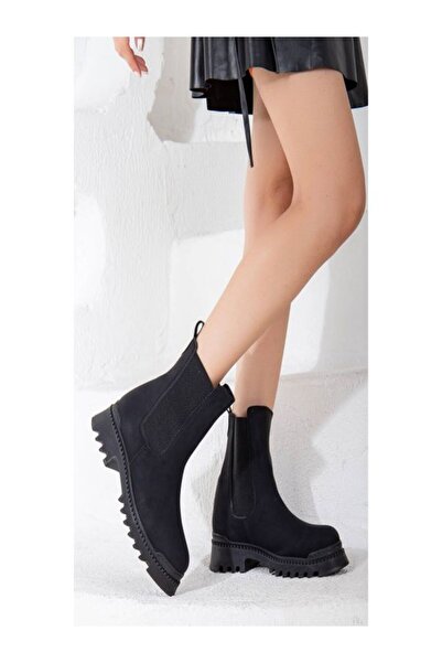 DARUGA Kadın Siyah Günlük Postal