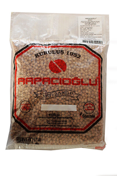 Arpacıoğlu %100 Yerli Türk Malı 8mm Koçbaşı Nohut 2.5kg