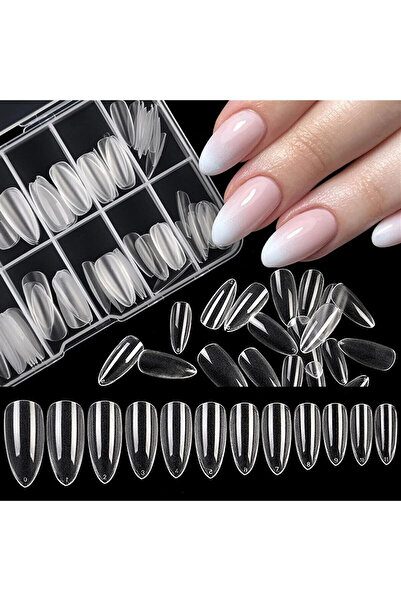 HaLVeY Takma Tırnak Tipsi Şeffaf 100'Lü