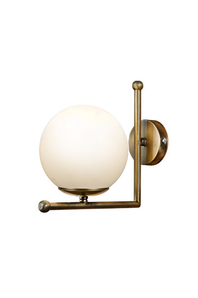 NOONLUX DESIGN&LIGHTING Alba Aplik Soft Camlı Eskitme Kaplama