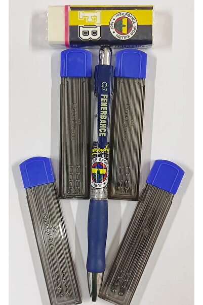 TMN FAN WRITING SET - 1 PIECE 0.7 PIECE 1 PIECE LARGE ERASER 4 PIECES 0.7 PIECE-