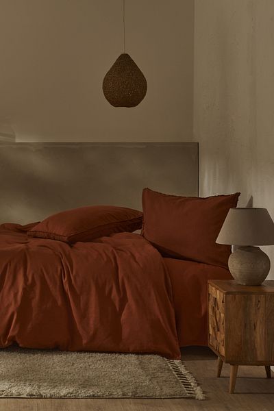 Karaca Home Σετ Παπλωματοθήκη Διπλό Λινό Γύρη