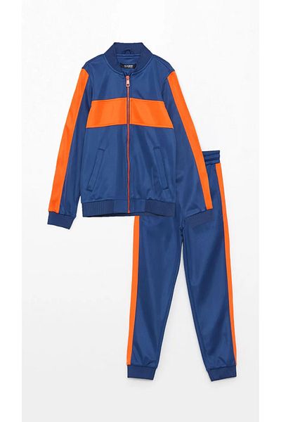 LC Waikiki Σετ φόρμας αγοριού Crew Neck Color Block