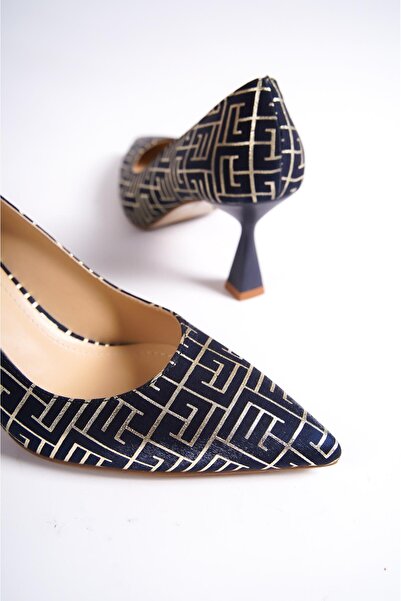 Capone Outfitters Dámské jehlové boty Capone se špičatou špičkou na středním podpatku