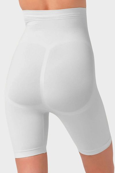 Slim'N Lift Women's 1 Size Waist, Hip, Hip Slimming Skin Colored Shaper Push Up Shorts Corset