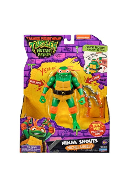 Genel Markalar TMNT Ninja Kaplumbağa Delüks Aksiyon Figürler TU800000