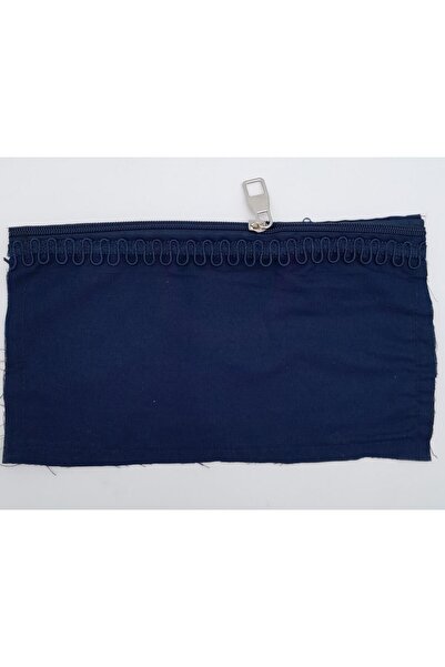 angel çanta aksesuar 25x15 cm Căptușeală cu fermoar cusut Culoare bleumarin