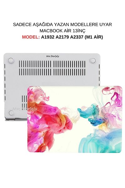 Mcstorey حافظة ماك بوك اير M1 مقاس 13 بوصة متوافقة مع A1932 A2179 A2337 Paint01nl