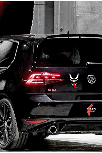 BENİMSER REKLAM Venom Sticker Araba, Motorsiklet, Kask, Laptop, Cam Sticker 2...