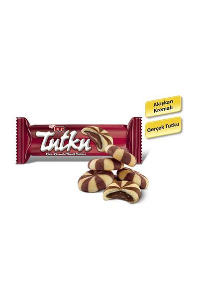 Eti Tutku Cocoa Cream Mosaic Biscuit 100 Gr X 24