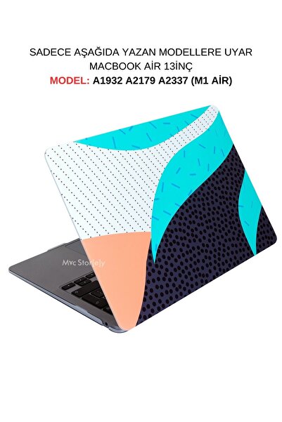 Mcstorey Macbook Air M1 Kılıf 13inç A1932 A2179 A2337 Ile Uyumlu Wavelayers01nl