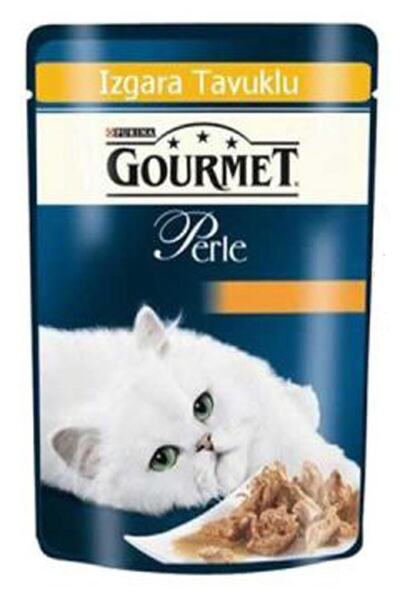 Gourmet Izgara Tavuklu Pouch Yetişkin Kedi Yaş Maması 24 X 85 G