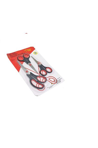 Bayar Kumaş Scissors Set 3 Office and Home Household Scissors - Paper Scissors - School Scissors