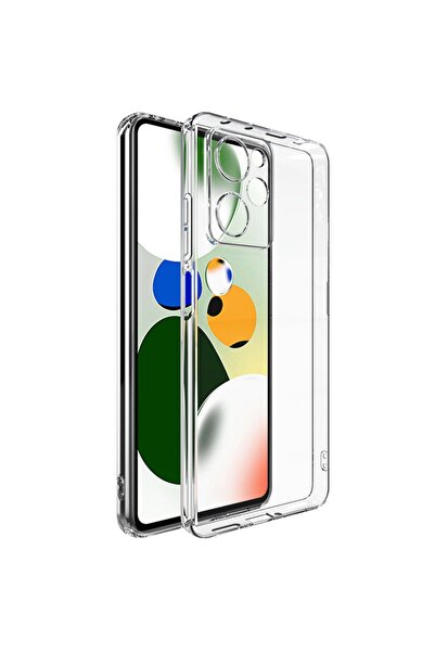 eyl techno Xiaomi Poco X5 Pro 5G Uyumlu 1.Kalite İnce Şeffaf Silikon Kılıf