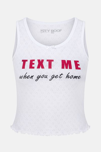 Kity Boof Text Me Halter Body - Relaxed Fit