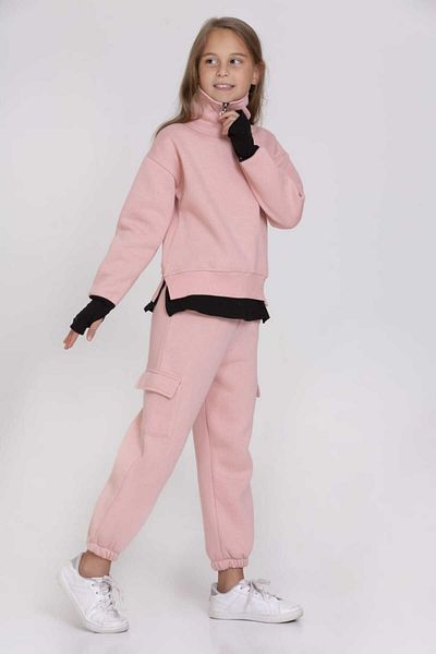 Flower Girl's 3-string suit, hooded