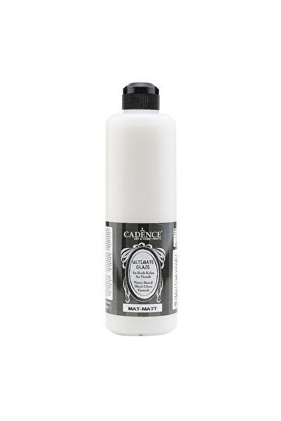 Cadence Boya Su Bazlı Kalın Mat Sır Vernik 500 ml