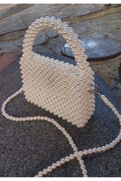 BEYBACO PEARL BAG - PEARL BAG - PEARL BAG BAG - PEARL BAG - GANTĂ DE MÂNĂ ȘI DE UMĂR PEARL