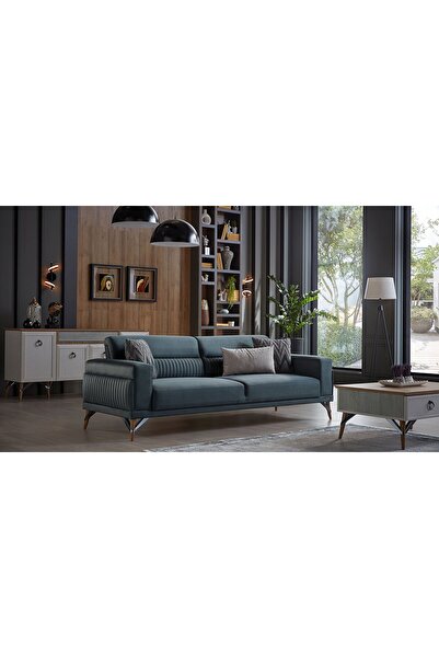 Bellona Valencia Üçlü Koltuk Yeşil