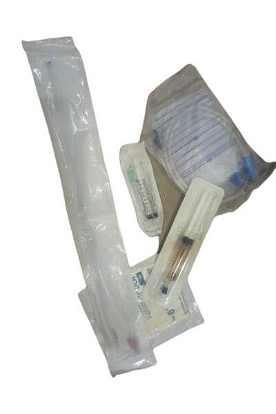 SmyrnApeks Desing SİLİKON SONDA 18 NO-10 CC ENJEKTÖR-MUSLUKLU İDRAR TORBASI-K...