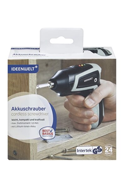 İdeen Welt IDEENWELT ŞARJLI TORNAVIDA SETI FROM GERMANY