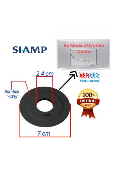 SİAMP Gömme Rezervuar Iç Takım Boşaltma Grubu Contası
