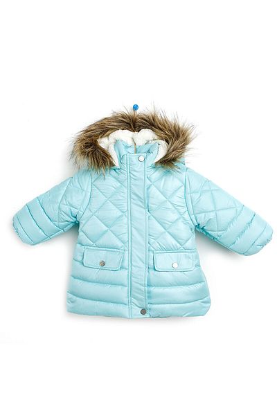 Midimod Baby Girl Quilted Coat
