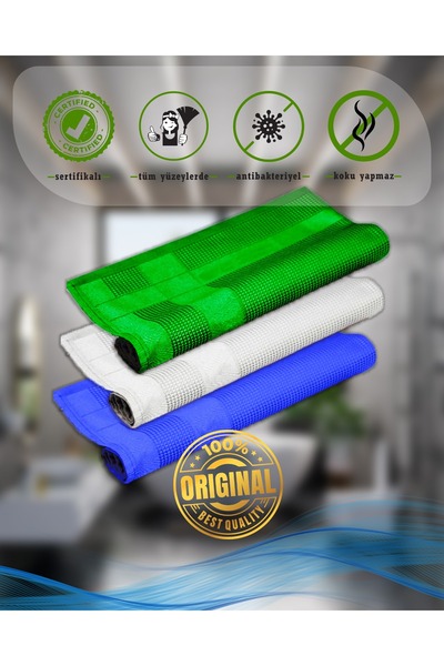 XAMANTHA Σετ 3 πανιών από μικροΐνες - Μαγικό, Γερμανικό, Αγγλικό και Αραβικό ...