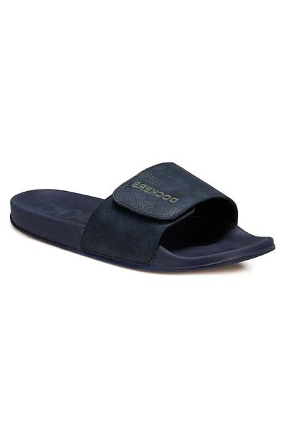 Dockers By Gerli DOCKERS 226324 3FX papuci de zi cu velcro albastru bleumarin pentru bărbați - albastru bleumarin - 42