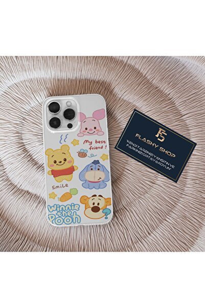 Flashy Shop SAMSUNG GALAXY M21 & M30S Uyumlu Sevimli Winnie The Pooh Tasarıml...