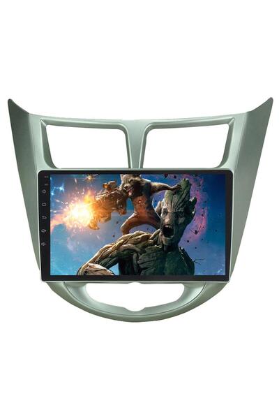 Navimex HYUNDAİ ACCENT BLUE ANDROİD 13 MULTİMEDYA CARPLAY 4GB RAM+64GB HDD NAVİGASYON EKRAN