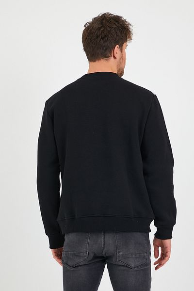 GENIUS STORE Store Bedrucktes Herren-Sweatshirt mit Fleece-Innenseite, Outdoor-Sweatshirt mit normaler Passform