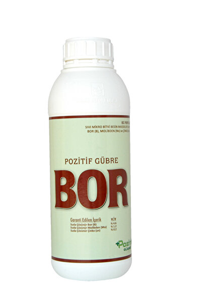 Pozitif Gübre Borlu Çinkolu Bor Noksanlığında Şekil Düzgünlüğü Sağlar Çiçek M...