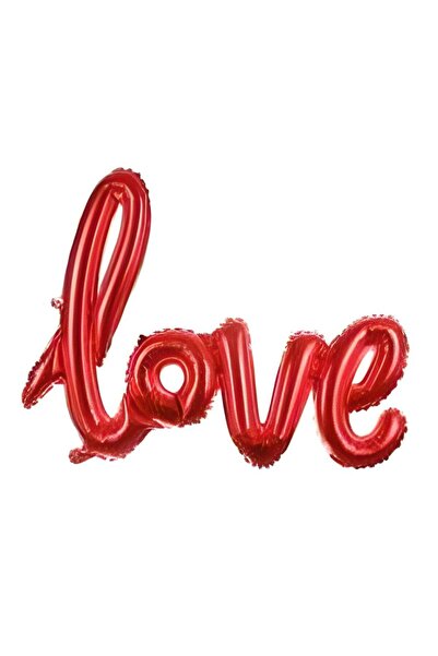 ikm balon بالون فويل كتابة الحب الأحمر 65x108 سم