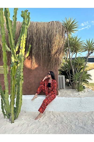 Mozto Berta Oversize Gömlek Pantolon Takım