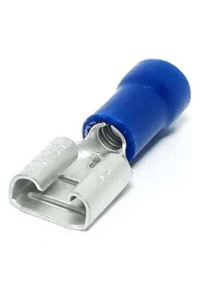 Best EKSTRA İZOLELİ DİŞİ TERMİNAL 1.5 - 2.5 mm MAVİ KABLO YÜKSÜĞÜ 200 ADET