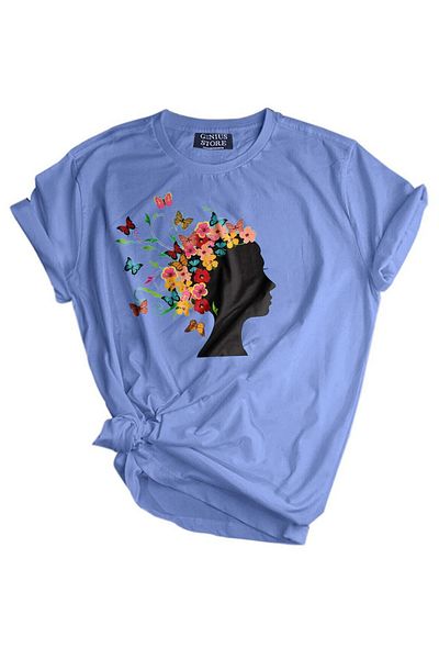 GENIUS STORE Store Unisex bedrucktes Outdoor-T-Shirt, T-Shirt in normaler Größe