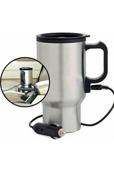 BBA HOME 12 Volt Araç Içi Su Isıtıcı Termos Kupa Bardak Araba Oto Çay Kahve Makinesi