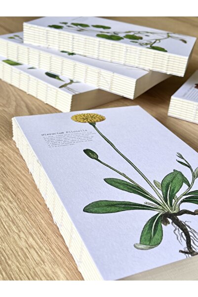 Fark Tanıtım A5 Enzo Checkered Notebook with Special Design Cover - 180 Degree Openable 100% Handcrafted