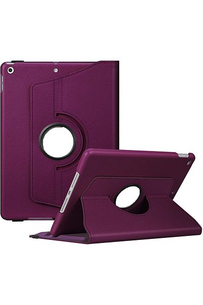MOBAX iPad 8th Generation 10.2" Case with Rotatable Stand Case A2270 A2428 A2429 A2430 Purple