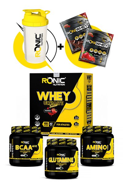 Ronic Nutrition Advantageous Muscle Building Product - Pack of 3
