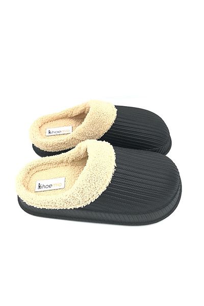 shoemio Γυναικείες παντόφλες σπιτιών Nora Black
