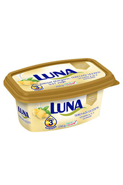 Luna Tereyağı Lezzeti Kase Margarin 250 Gr