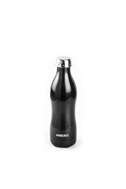 Tantitoni 020-01-KOYU GRİ PASLANMAZ ÇELİK TERMOS ŞİŞE 500ML