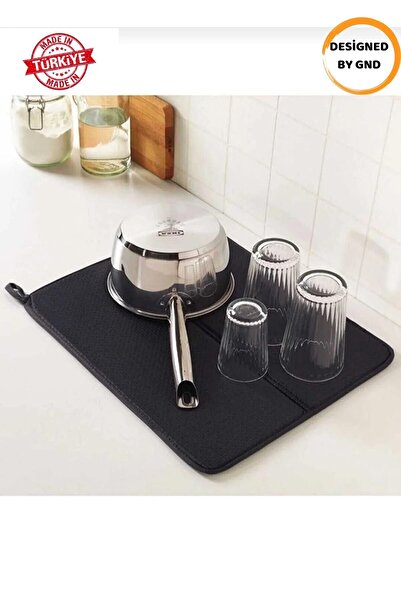 BabyLondy Bulaşık Kurutma Matı Siyah (designed byGND)