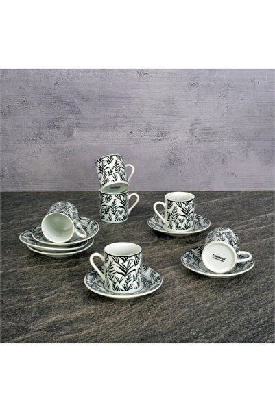 Tohana Porselen Altılı Kahve Fincanı