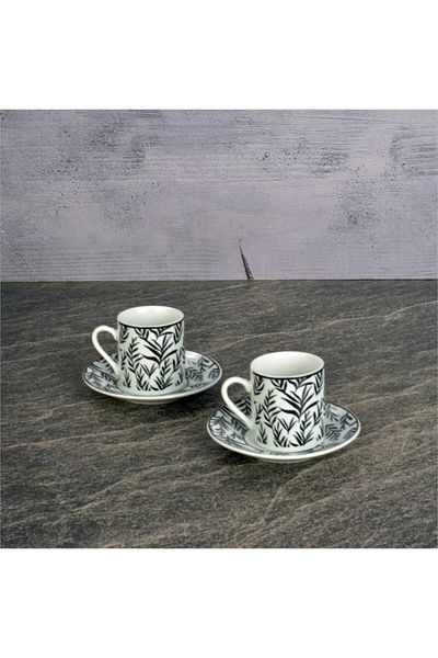 Tohana Porcelain Double Coffee Cup